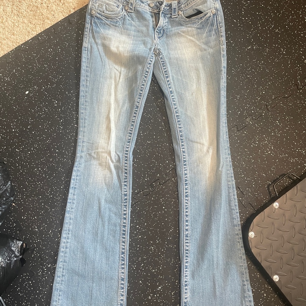 Miss Me Blue Boot Cut Jeans